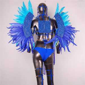 Fábrica unisex adulto Santa Claus Halloween Carnaval Sexy alas baile Juego de tronos Bisutería Mujer - Product Image 4