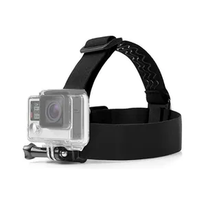 GoPro Hero DJI动作相机防水弹性安装可伸缩头带软带头带摄像头支架