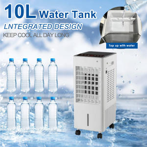 2024 Nieuwe Solar Dc Opladen Koelventilator Outdoor Koelventilator Zonne-Energie Luchtkoeler Mistventilator Kleine Water Airconditioner - Product Image 6