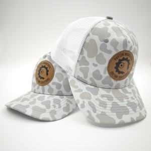 Factory Custom Logo 5 Panel Richardson Style 112 Blank Snapback Plain Black Y2K Hip Hop Beach Trucker Hats Mesh - Product Image 4