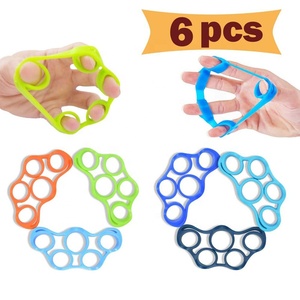 Silicone tay huấn luyện viên & ngón tay <span class=keywords><strong>Exerciser</strong></span> tập thể dục khác phục hồi chức năng thiết bị để tăng cường ngón tay - Product Image 1