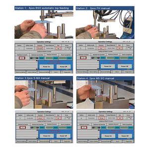 6 Ton Ram Kracht Mas Controle Screen Pem Fastener Geautomatiseerde Klinken <span class=keywords><strong>Machine</strong></span> - Product Image 2