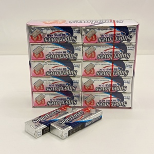 Chewing-<span class=keywords><strong>gum</strong></span> sans sucre fraîcheur menthe fraise, marque privée OEM, boîte de 30 pièces, vente en gros en vrac - Product Image 2