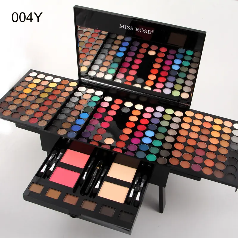 180 color piano box eyeshadow Foundation Blusher Concealer Set makeup palette box wholesale