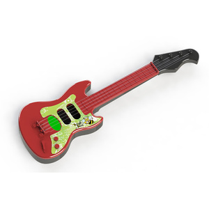 Guitare rock pour enfants, instrument de musique coloré, jeu créatif, aucune pile requise - Product Image 1