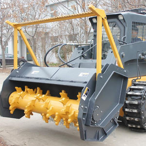 Hoch effiziente Forst wirtschaft Land Mover Bagger Kompakt lader Anbaugeräte Mulcher für die Wartung am Straßenrand - Product Image 4