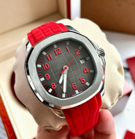 Montre-bracelet mécanique automatique pour hommes, chiffres lumineux, affichage de la Date, bracelet en caoutchouc étanche, montre d'affaires décontractée