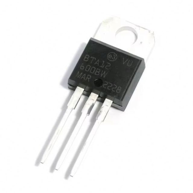 Genuine Quality BTA12-600BWRG Triacs Transistors Thyristors TO-220 SemIConductor Good PrICe ICs Electronic Parts