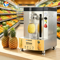 FENGXIANG Desktop Ananas Schilmachine, Verstelbare Schil Dikte, Fruit Schiller voor Fruitverwerkingsbedrijven FXP-66S