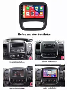 Système audio vidéo pour Renault Trafic 3 <span class=keywords><strong>Opel</strong></span> <span class=keywords><strong>Vivaro</strong></span> B 2014-2018, autoradio AM FM RDS, écran IPS QLED, autoradio Android - Product Image 6