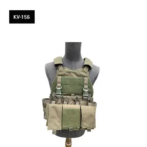 Tactic Equip Laser Cut Molle Vest Durable Adjustable Plate Carrier Tactical Vest