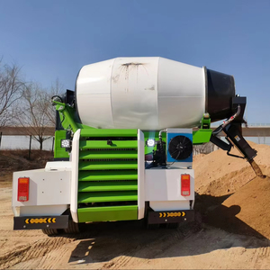 Bétonnière professionnelle à moteur 4x4 pour la construction routière - Product Image 1