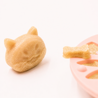 Moule en silicone pour gâteaux de riz pour bébé, motif animal de dessin animé, pour compléments alimentaires, moule à gâteau vapeur, compatible four et cuiseur vapeur, qualité alimentaire, outil de cuisson DIY