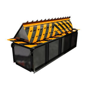 Dissuasore Idraulico Retrattile Completamente Automatico, Barriera Stradale Anti-Collisione per Ingressi Scolastici, Protezione di Sicurezza con Telecomando - Product Image 5