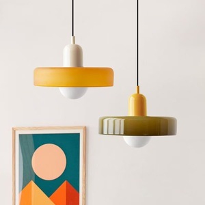 Nordic Pendant Light Led E26 Single Head Round Home Lighting For Living Room Bar Bedroom - Product Image 3