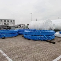 Molino de Bolas Controlado por PLC de 2400x3000, Fabricado en Hongke, Henan, China, con Motor AC, Caja de Engranajes, Capacidad de 15-65t/h, 1 Año de Garantía, Directo de Fábrica