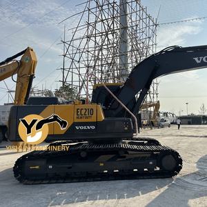 Yishun precio asequible importado <span class=keywords><strong>Volvo</strong></span> excavadora usada EC210 EC200D EC220D EC300D EC480D con buenas condiciones para la construcción - Product Image 2