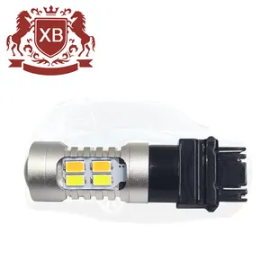 パーフェクトLEDT253157スイッチバックLEDデュアルカラー20SMD5630 5730 DRLターンシグナルライトブレーキランプlデイタイムランニングライト