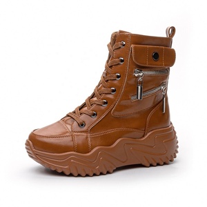 High End Korean Western Classic ZIP Closure Fashion Shoes for Petite Women Mid Length Creates Slim Legs - Product Image 6