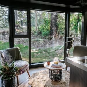 <span class=keywords><strong>Maison</strong></span> capsule moderne en structure acier préfabriquée à vendre, alimentée à l'énergie solaire, pour <span class=keywords><strong>la</strong></span> vie en plein air et l'hébergement touristique - Product Image 5