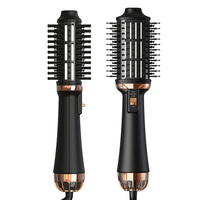 Usine En Gros Une Étape Sèche-Cheveux Brosse Volume D'air Chaud Brosse Sèche-Cheveux Peigne Ionique soins Brosse À Cheveux