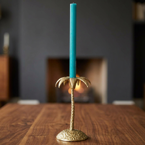 Bougeoir simple en laiton, porte-bougie doré de haute qualité - Product Image 2