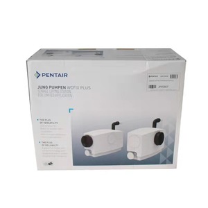 Bomba de elevación de aguas residuales Junger WCFIX PLUS de 6m³/h y 9m de altura, de plástico de ingeniería blanco, unidad de descarga para inodoros - Product Image 4