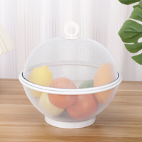 Creatieve keuken fruit- en groentevergiet met deksel, multifunctionele afdruipbak, opbergbak voor groothandel