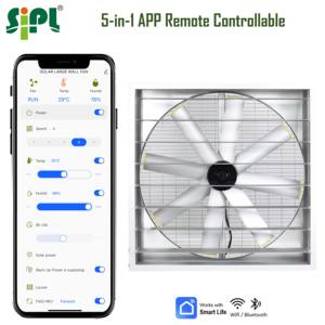 <span class=keywords><strong>พัดลม</strong></span>ระบายอากาศแบบแกนหมุน Eco Green ขนาด 48 นิ้ว ใช้พลังงานแสงอาทิตย์ 1220 มม. 8 ใบพัด สำหรับอุตสาหกรรม <span class=keywords><strong>ติด</strong></span><span class=keywords><strong>ผนัง</strong></span> รุ่นใหม่ ระบบระบายอากาศแบบ DC พร้อมตัวแลกเปลี่ยนความร้อน - Product Image 6