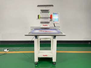 Mesin Bordir Mini <span class=keywords><strong>Elucky</strong></span> Komputerisasi Satu Kepala 12 15 Jarum untuk Topi, Penggunaan Rumahan, Harga Pabrik - Product Image 3