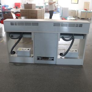 Banco <span class=keywords><strong>DE</strong></span> TRABAJO <span class=keywords><strong>DE</strong></span> DOBLE persona para laboratorio dental, banco <span class=keywords><strong>de</strong></span> trabajo para técnicos <span class=keywords><strong>de</strong></span> oficina, escritorio <span class=keywords><strong>de</strong></span> madera <span class=keywords><strong>de</strong></span> 1,8 M con armario y colectores <span class=keywords><strong>de</strong></span> polvo - Product Image 4