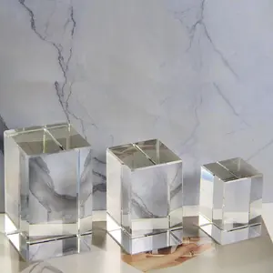 Honor Of Crystal Wholesale Crystal Blanks High Quality Customized Optical Cube Prism