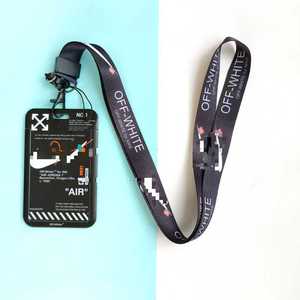 Sangle de suspension personnalisable en nylon GN <span class=keywords><strong>G3</strong></span> avec impression en relief, écologique, avec boucle en plastique détachable pour badge de cou/poitrine, téléphone portable - Product Image 3
