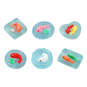 Ornements de résine Lanshuo pour aquarium, mini accessoires de bijouterie DIY pour décorations de coques de téléphone - Product Image 2