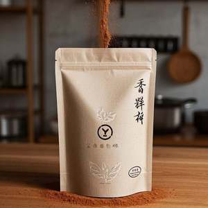 Diseño personalizado huecograbado impreso antiapelmazamiento grado alimenticio Stand-Up bolsa de humedad para especias proteína en polvo hornear a granel - Product Image 6