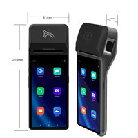 Escáner de Boletos de Lotería Portátil para Móviles Android, Terminal POS con NFC GPRS POS Z300P