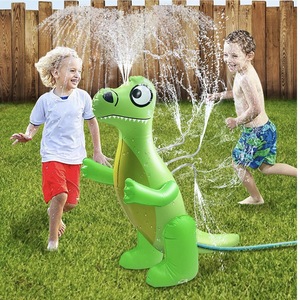 <b>Inflatable</b> Dinosaur Water Sprayer 80x75cm PVC Outdoor Summer Play <b>Toy</b> For Kids Lawn Garden - Product Image 1