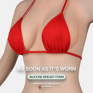 Prótesis de Senos Impermeables Invisibles en una Sola Pieza con Pechos Grandes y Sexys para Reinas Transgénero y Travestis - Product Image 4