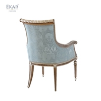 Fauteuil d'appoint EKAR Regency Slate |   Fauteuil de style américain de luxe |   Meubles de salon haut de gamme