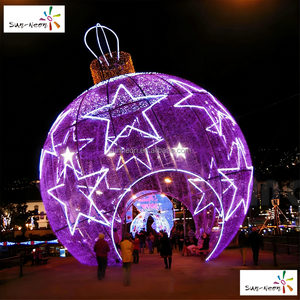 Esfera LED luminosa, luces navideñas para exteriores y decoraciones, iluminación para eventos - Product Image 1
