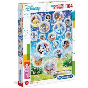 CLEMENTONI SUPERCOLOR - Puzzle Disney Classico da 104 Pezzi - Product Image 1