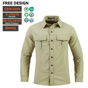 Camiseta de Pesca para Hombre al por Mayor OEM, de Spandex/Poliéster, Manga Larga, Secado Rápido, Transpirable, Protección Solar, para Deportes al Aire Libre - Product Image 1