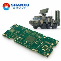 Carte PCB de caméra IP à 6 couches, carte de circuit imprimé multicouche ENIG, conforme ROHS, FR-4, pour caméra de surveillance