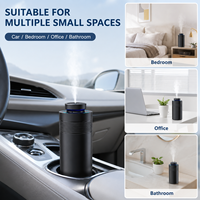 Diffuseur d'arômes intelligent pour maison et voiture 2026 – Nouveau diffuseur électrique portable de luxe en métal sans eau pour aromathérapie avec garantie d'un an