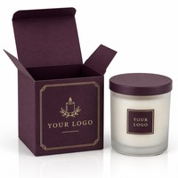 Boîtes à bougies de luxe, emballages cadeaux personnalisés avec logo, vente en gros pour les marques de bougies