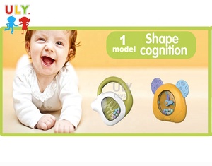 Mềm mại và an toàn bé Đồ chơi silica gel hình bitable Rattle với tiếng ồn Maker đồ chơi bằng nhựa để thu hút sự chú ý của bé - Product Image 4