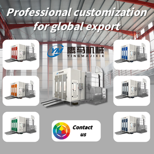 Cabine de Pintura Automotiva Elétrica de Alta Eficiência com Aquecimento Rápido, Totalmente Automática, Certificada CE, 42kW de Potência, para Uso Industrial em Sedans - Product Image 2