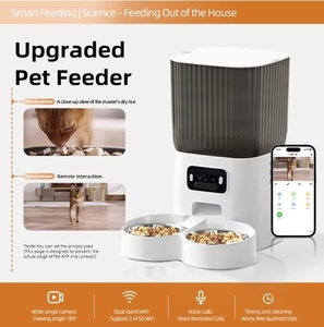 Comedero Inteligente para Mascotas de Plástico Resistente de 5.5L con Cámara HD Integrada y Doble Fuente de Alimentación para Gatos de Todas las Edades, con Función de Transmisión en Vivo y Monitoreo - Product Image 4