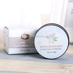 Le blanchiment des dents naturel en poudre de charbon de coco actif vous apporte un sourire blanc - Product Image 3