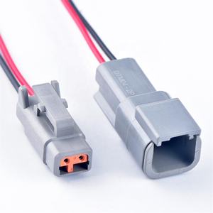 Aangepaste 2-Pins Deutsch Dtm Pbt Geïsoleerde Kabelboom Assemblage Mannelijke DTM04-2P Naar Vrouwelijke DTM06-2S Connector Verzegeld & Waterdicht - Product Image 4